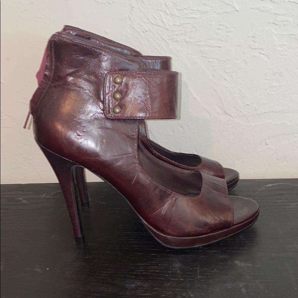 STEVEN by Steve Madden Leather Heels